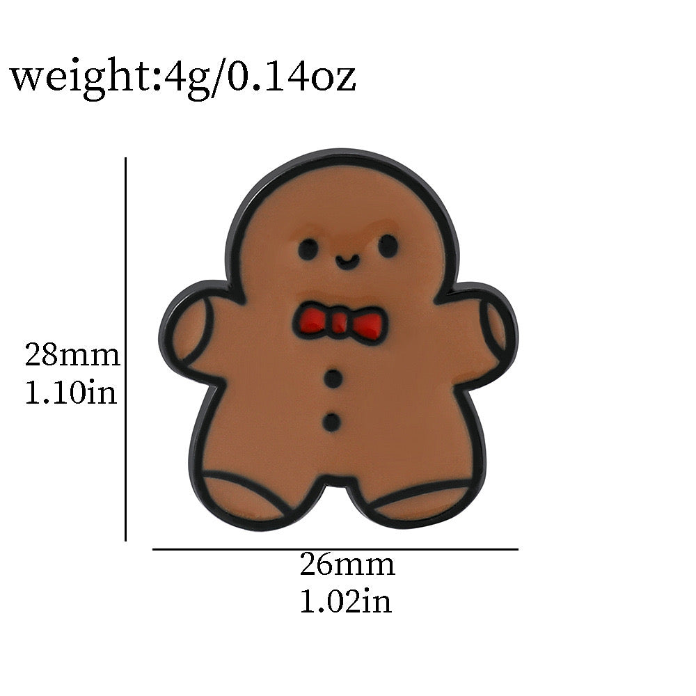 Pin's Broche Email | Père Noël | Kawaii Mignon | Fun | Humour Décoration Noël Fête fin Année