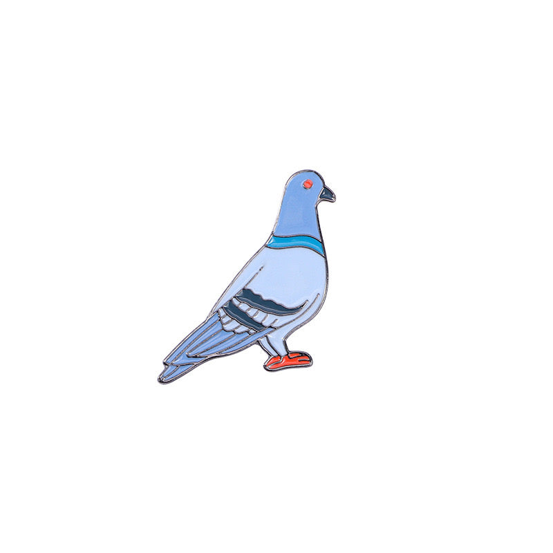 Pin's Broche Email | Pigeon Oiseau | Kawaii | Fun | Humour Mignon
