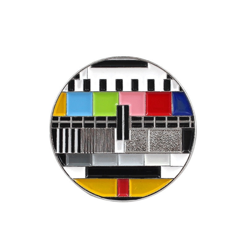 Pin's Broche Email | Télévision Vintage | Humour | Kawaii | Mignon