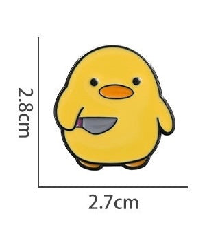 E-Mail-Brosche | Küken- oder Pinguinmesser | Humor | Niedlich | Spaß | Kawaii