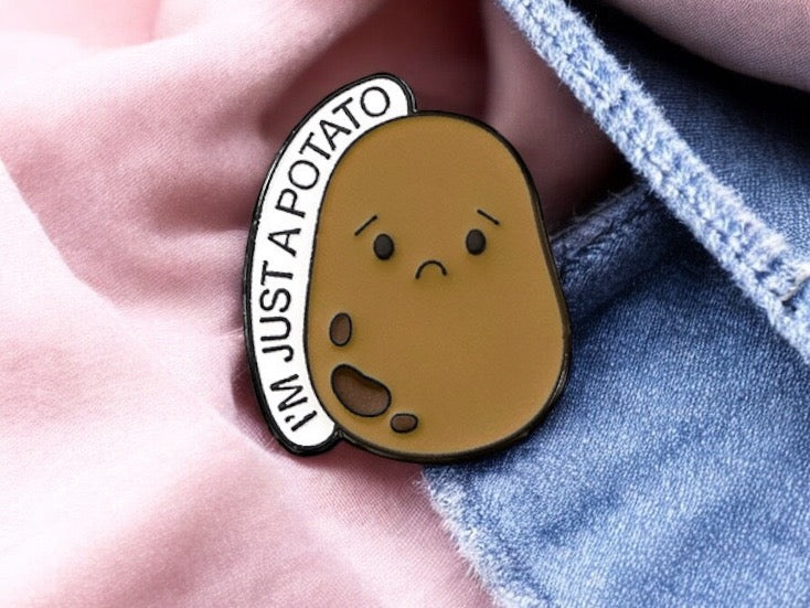 Pin's Broche Email | Potato | Humour | Mignon | Fun | Kawaii