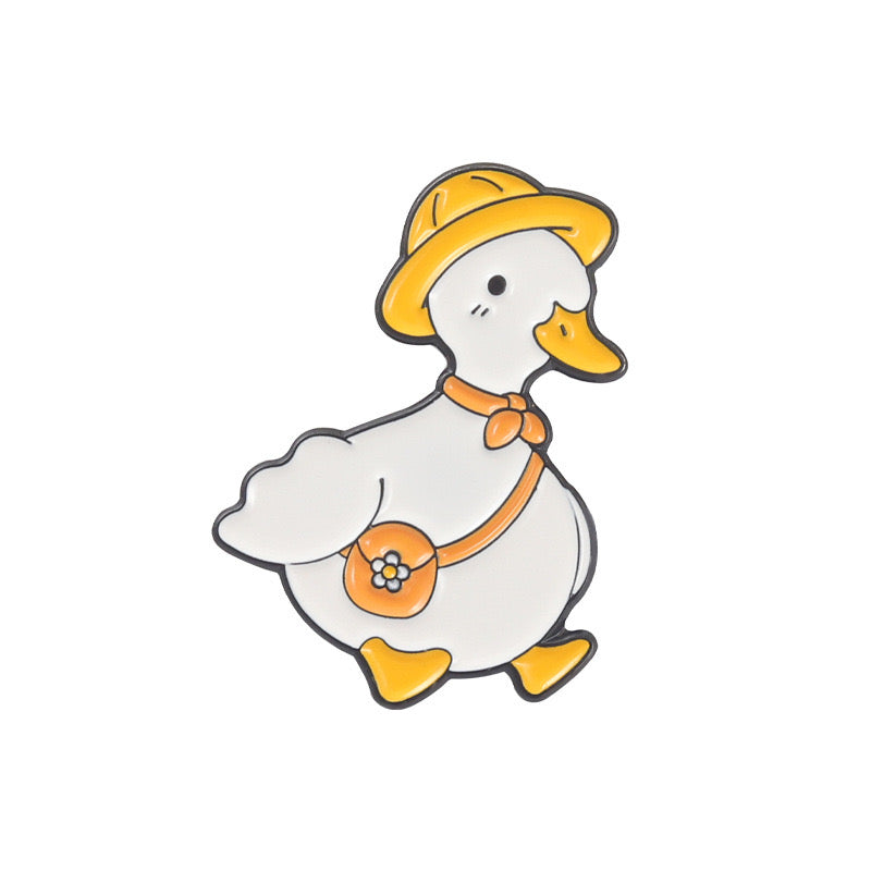 Pin's Broche Email | Canard | Mignon | Kawaii | Fun | Humour