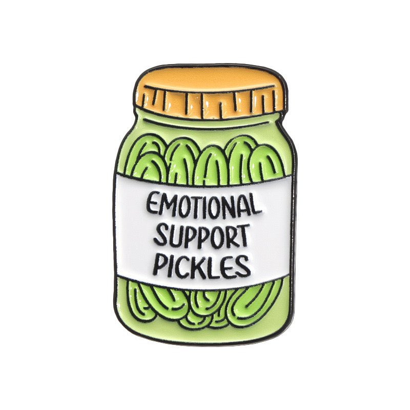 Pin's Broche Email | Bocal Cornichon | Emotional Pickles | Kawaii
