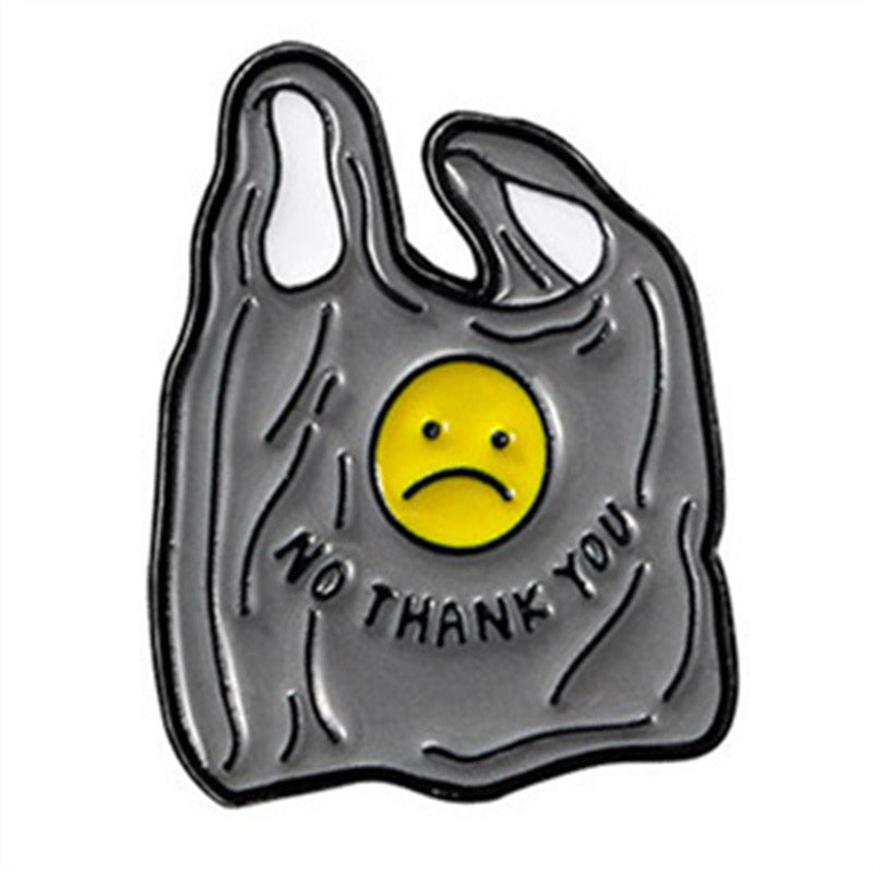 Email Brooch Pin | Save the Earth | Save Planet | Deforestation | Kawaii | Fun | Humor