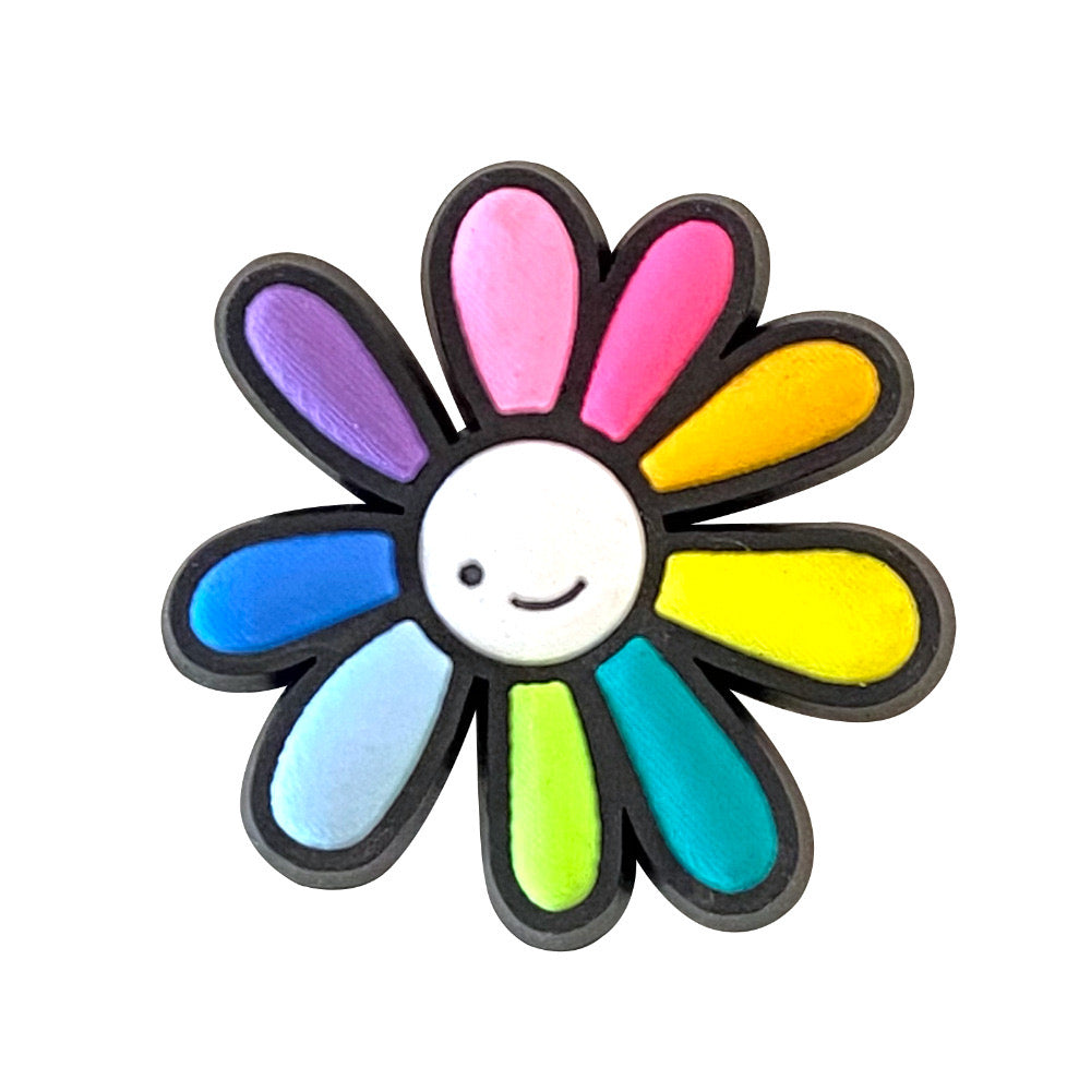 Lot de 3 Boucles de Chaussures | Ornement Chaussures | Silicone | Muticouleurs | Mignon Kawaii | Silicone