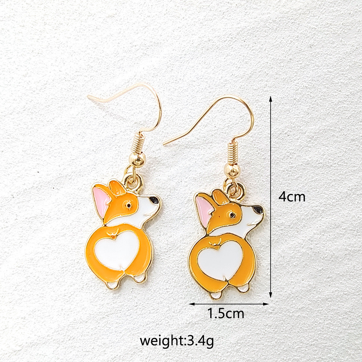 Boucles Oreilles | Pendants d'Oreilles | Chiens Kawaii | Kawaii Cute