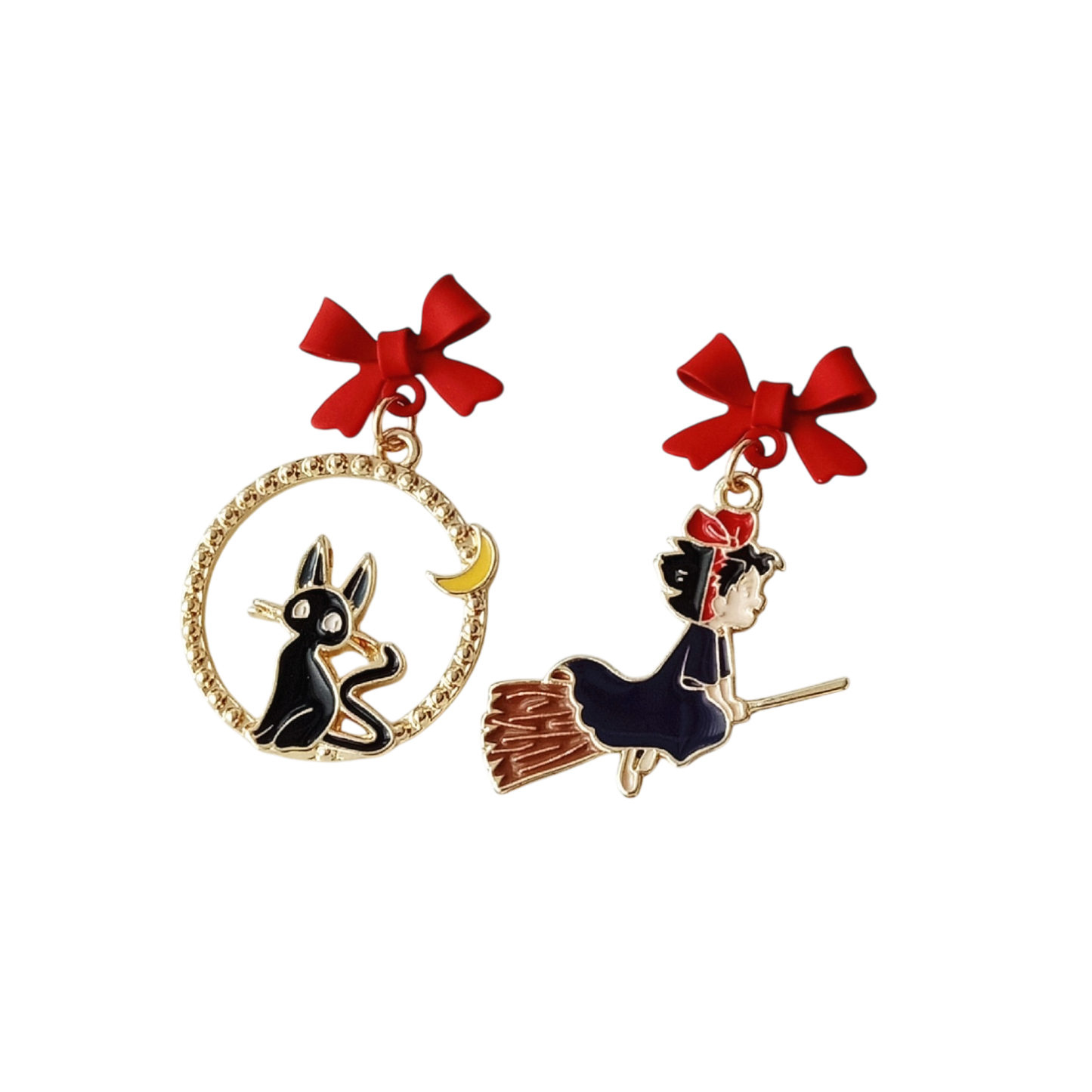 Earrings | Drop earrings | Alice in Wonderland | Late Bunny Alice | Gold Plated Copper
