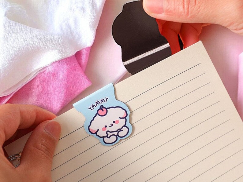Magnetisches Lesezeichen | Lesezeichen | Doppelseite | Tiere | Niedlich | Kawaii