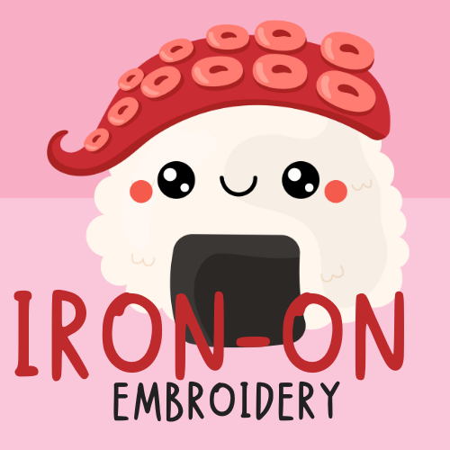 IRON-ON EMBROIDERY