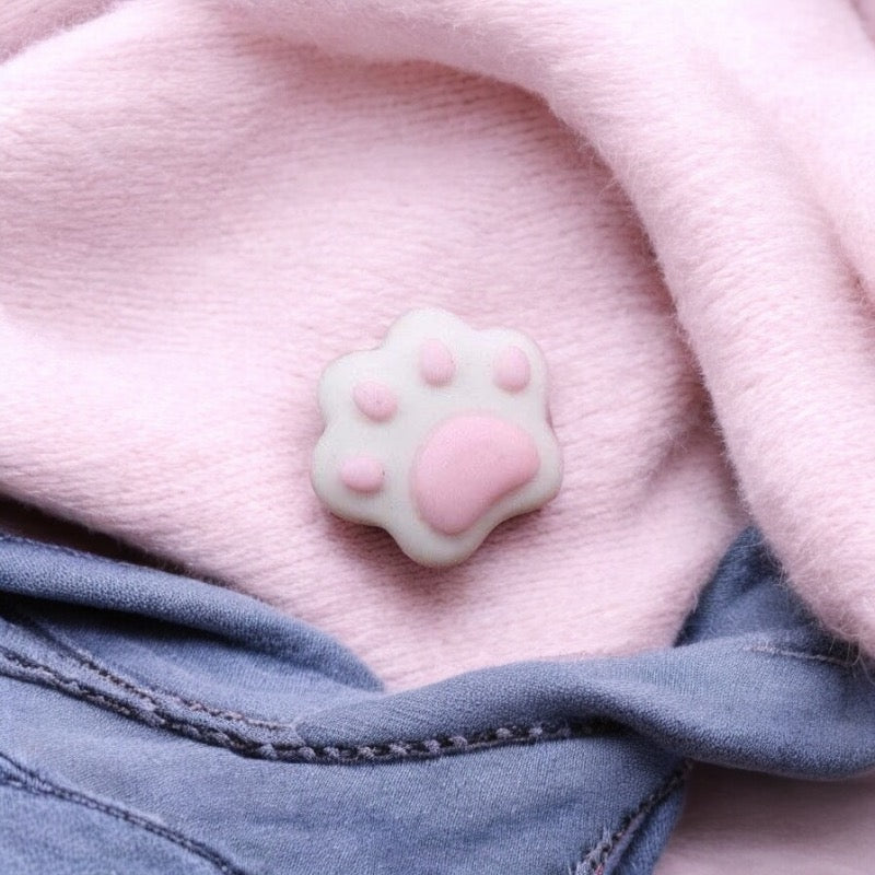 Resin Brooch Pin | Dog or cat paw | Cute | Kawaii