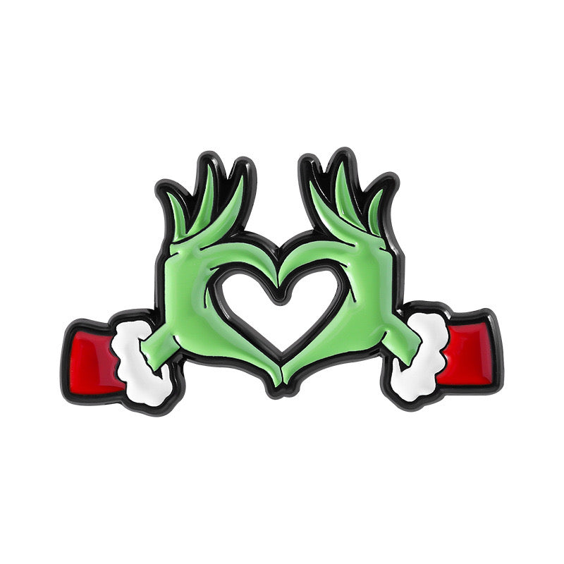 Pin's Broche Email | Père Noël | Kawaii Mignon | Fun | Humour Décoration Noël Fête fin Année