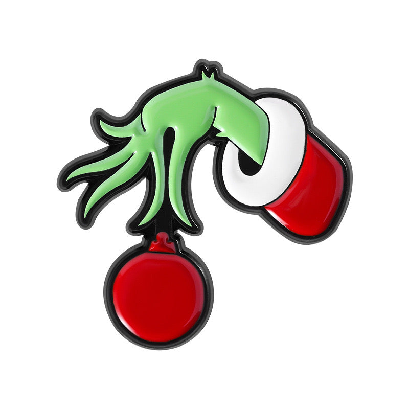 Pin's Broche Email | Père Noël | Kawaii Mignon | Fun | Humour Décoration Noël Fête fin Année