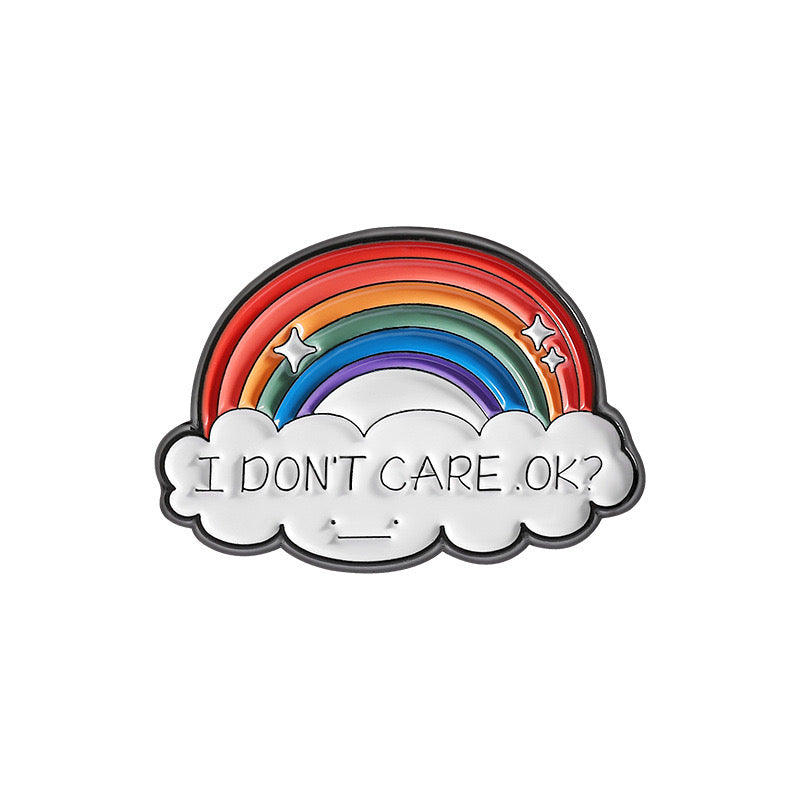 Pin's Broche Email | Arc en Ciel | Arc en ciel | Kawaii | Fun | Humour