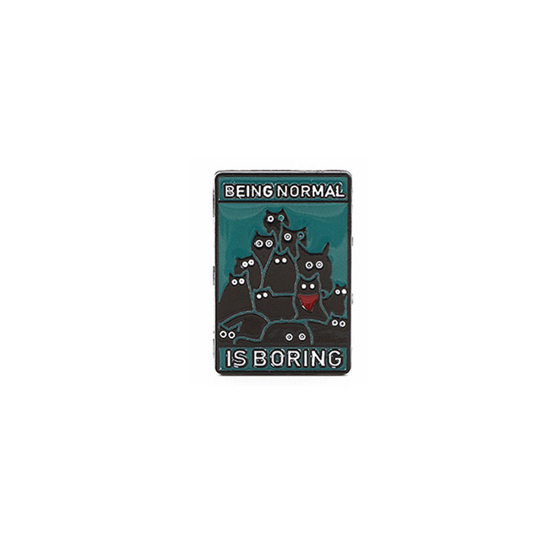 Pin's Broche Email | Chat Being Normal | More Espresso | Mignon |Kawaii | Fun | Humour