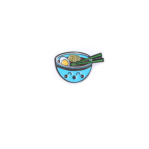 Pin's Broche Email | Cuisine Asiatique Kawaii | Bol de Soupe Chinoise | Kawaii | Fun | Humour