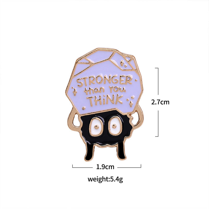 Pin's Broche Email | Petite Bête Noire | Humour | Kawaii Mignon