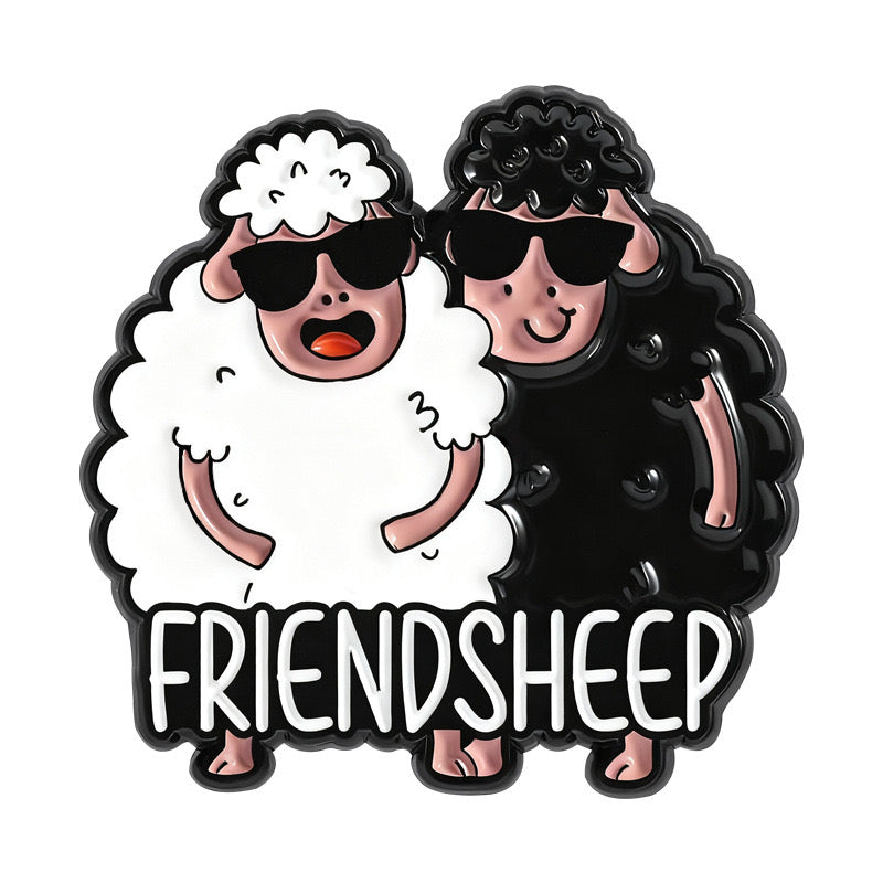 Pin's Broche Email | Mouton Humour | Mignon | Fun | Kawaii