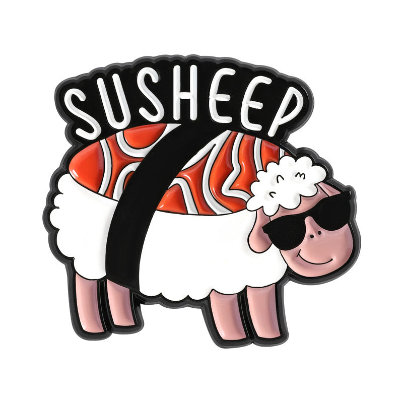 Pin's Broche Email | Mouton Humour | Mignon | Fun | Kawaii