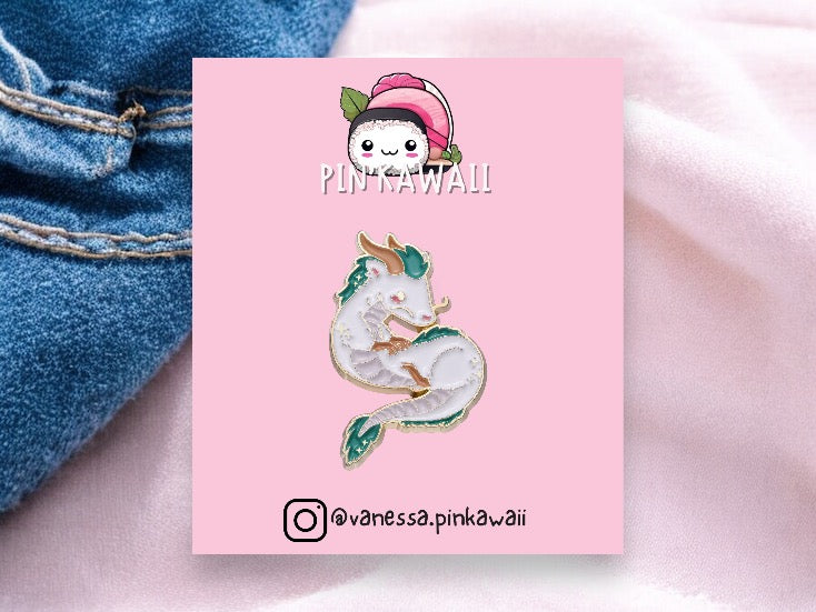 Email Brooch Pin | Spirited Away | Spirited Away Dragon | Kawaii | Cute