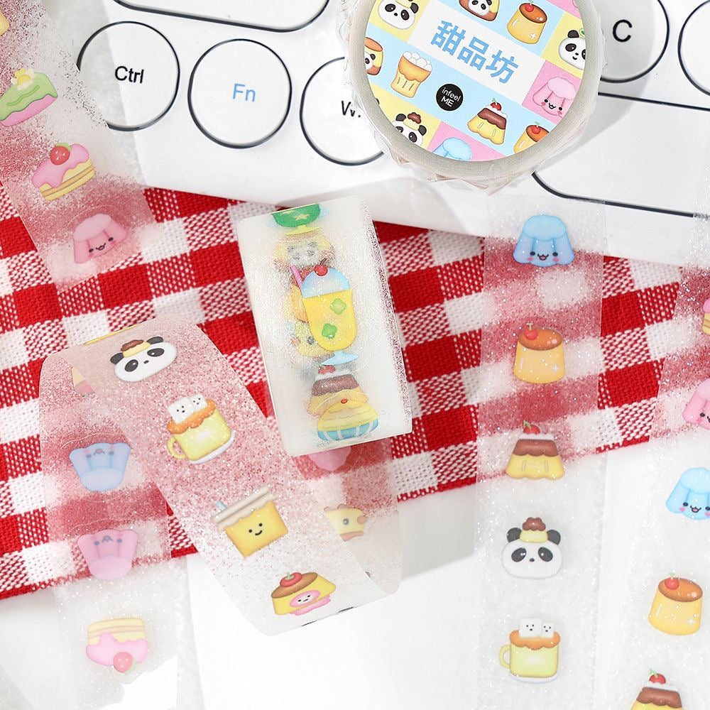 Rollen mit Mini-Aufklebern | Aufkleber | Niedliche Tiere | Süße Aufkleber | Kawaii