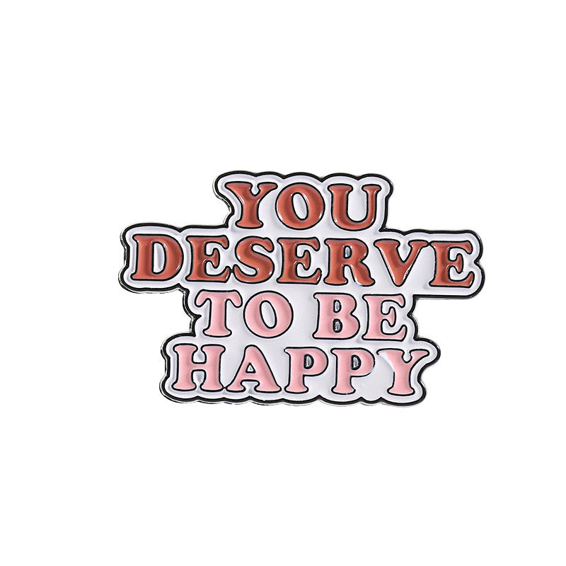 Pin's Broche Email | Sunshine Message Positif | Kawaii | Humour Text Fun