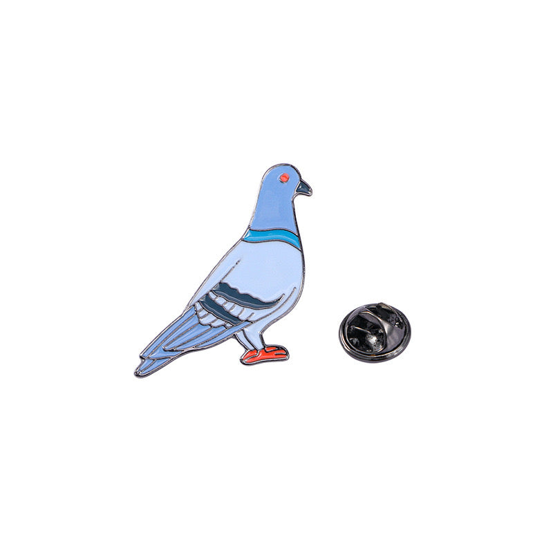 Pin's Broche Email | Pigeon Oiseau | Kawaii | Fun | Humour Mignon
