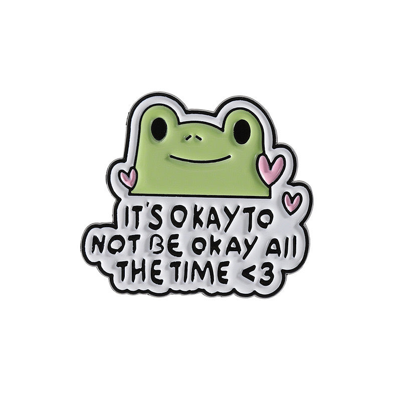 Email Brooch Pin | Frog Games Console | Game Boy | Frog | Kawaii | Fun | Humor