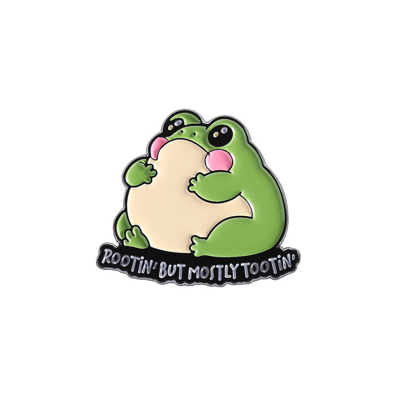 Pin's Broche Email | Grenouille | Amoureux des Grenouilles | Kawaii | Fun