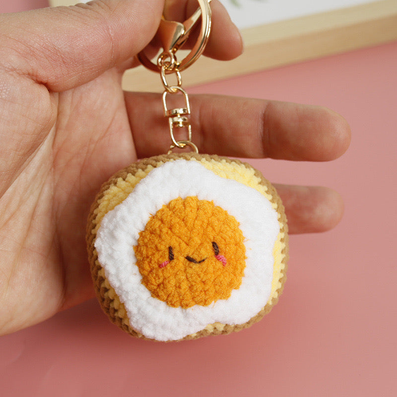 Bell Pendant Bag or Phone | Onigiri Sushi Japanese Rice Ball | Bell | Kawaii | Cute | Metal Bag Pendant