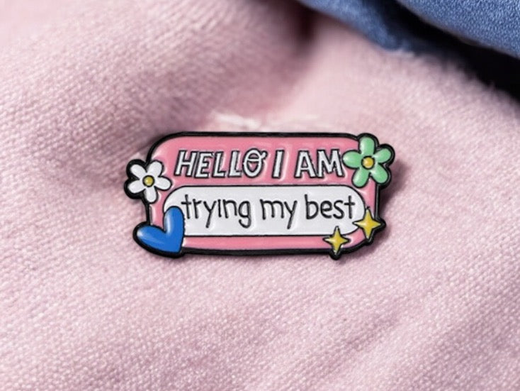 Pin's Broche Email | Mental Health Matters | Santé Mental | Humour | Kawaii | Mignon