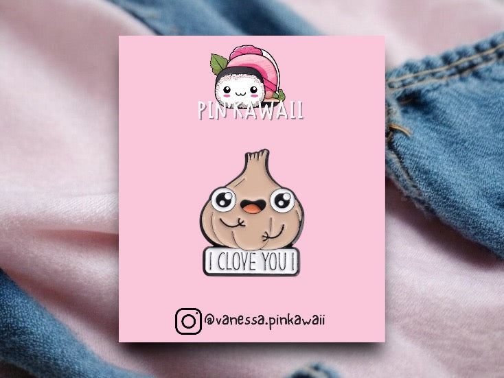 Pin's Broche Email | Légumes Bois Cerveau Raisin Sec Cornichon | Jeu de mot | Kawaii | Fun | Humour