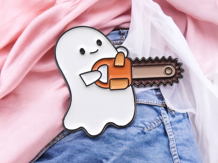 Email Brooch Pin | BabyJack | Halloween Skeleton | Kawaii | Cute Cartoon