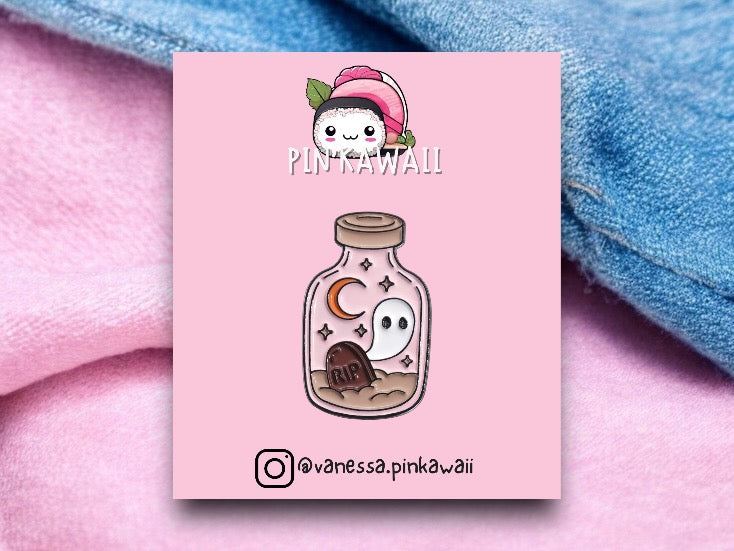 Email Brooch Pin | BabyJack | Halloween Skeleton | Kawaii | Cute Cartoon