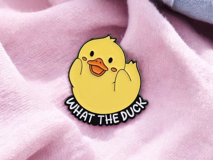 Email Brooch Pin | Animals Middle finger | Fuck | Humor | Kawaii | Cute | Rabbit Chick Cat Duck