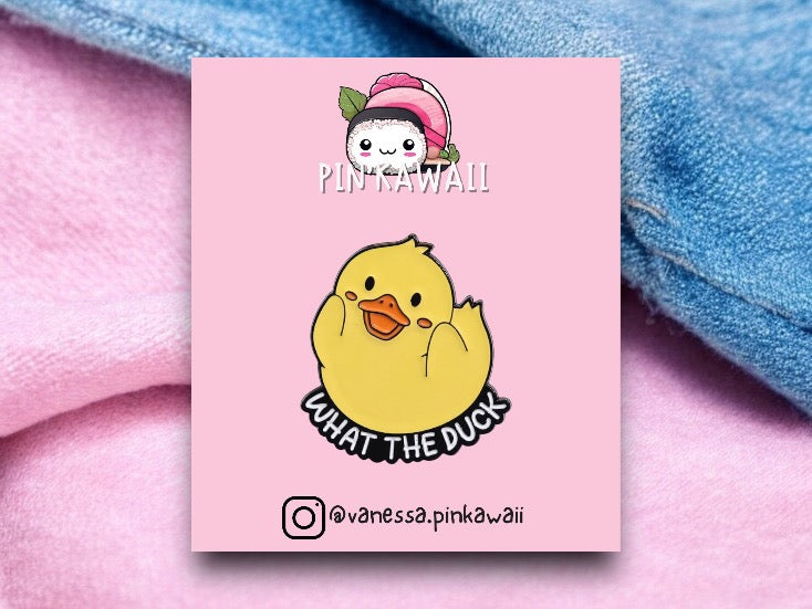 Email Brooch Pin | Animals Middle finger | Fuck | Humor | Kawaii | Cute | Rabbit Chick Cat Duck