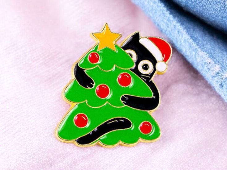 Email Brooch Pin | Cartoon Cat Humor | Parody | JurrassicCat CatZilla Meowcula | Kawaii | Cute