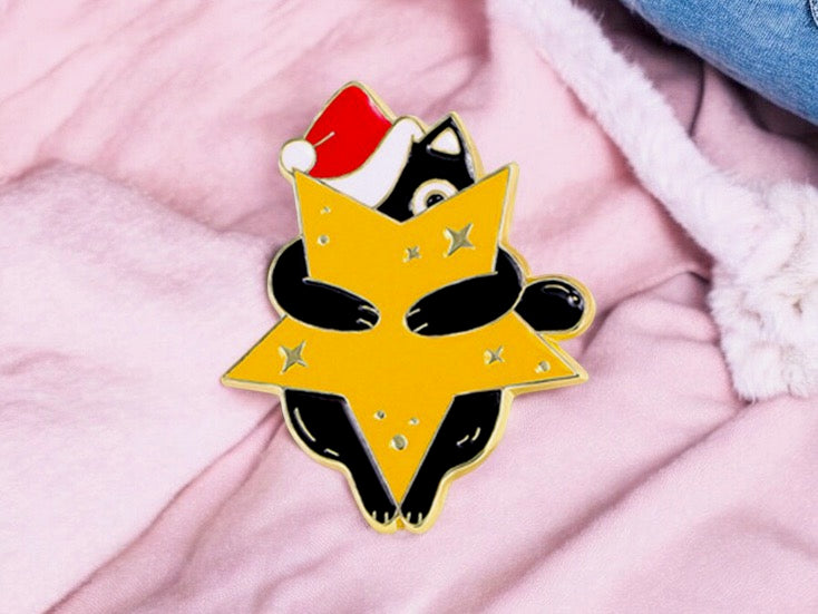 Email Brooch Pin | Cartoon Cat Humor | Parody | JurrassicCat CatZilla Meowcula | Kawaii | Cute