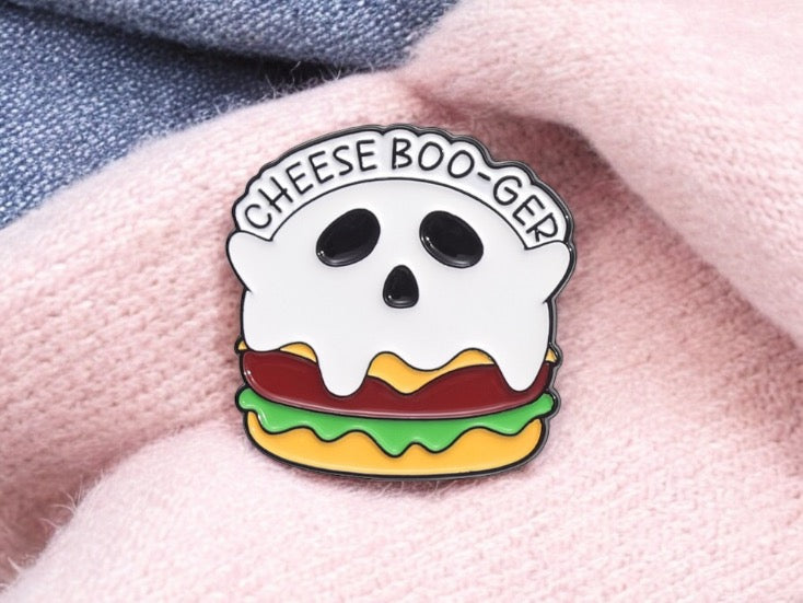 Email Brooch Pin | Hamburger Cat | Cat | Cute Cute | Humor Fun Cat Lover | Kawaii