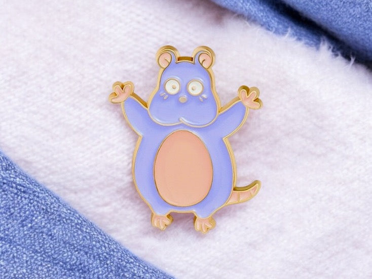 Email Brooch Pin | Spirited Away | Boh Mouse | Kawaii | Cute