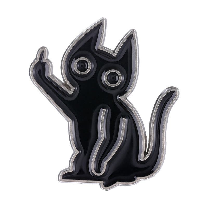 Pin's Broche Email | Animaux Doigt d'honneur | Fuck | Humour | Kawaii | Mignon | Lapin Poussin Chat Canard