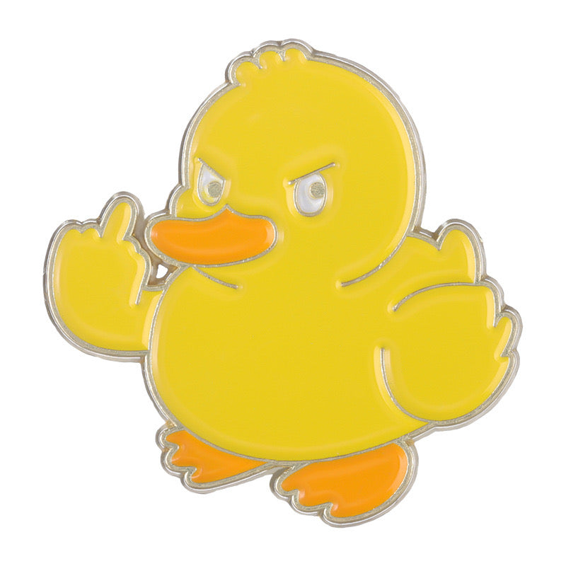 Pin's Broche Email | Animaux Doigt d'honneur | Fuck | Humour | Kawaii | Mignon | Lapin Poussin Chat Canard