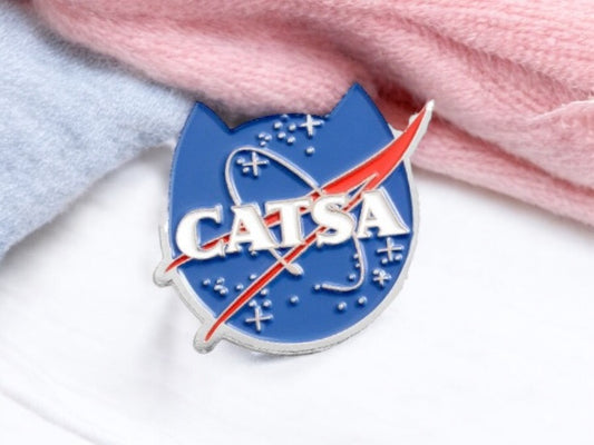 Pin's Broche Email |  Catsa | Chat Nasa | Astronaute | Kawaii | Fun