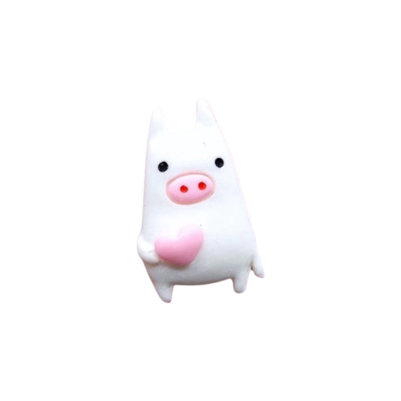 Pin's Broche | Cochon Kawaii | Cochon Doux Résine | Mignon | Kawaii