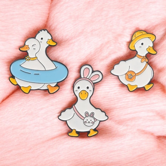 Pin's Broche Email | Canard | Mignon | Kawaii | Fun | Humour