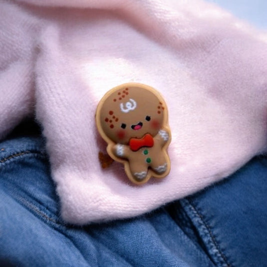 Pin's Brooch | Gingerbread man | Cookie | Christmas | Kawaii