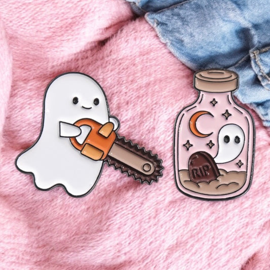 Email Brooch Pin | BabyJack | Halloween Skeleton | Kawaii | Cute Cartoon