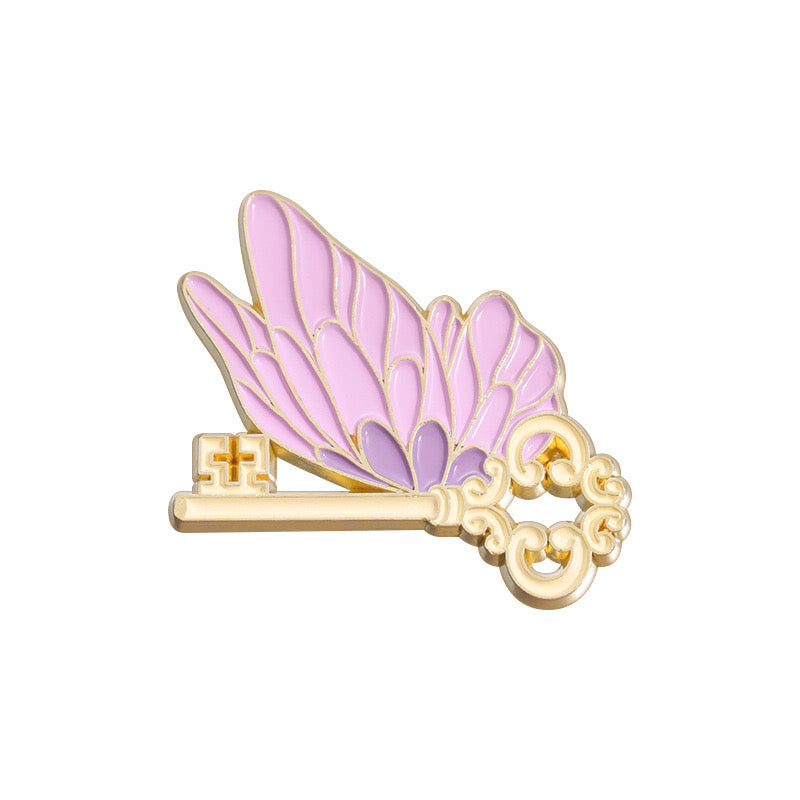 Pin's Broche Email | Fiole d'Amour | Potion Magique | Sérum d'amoureux | Sorcier | Kawaii