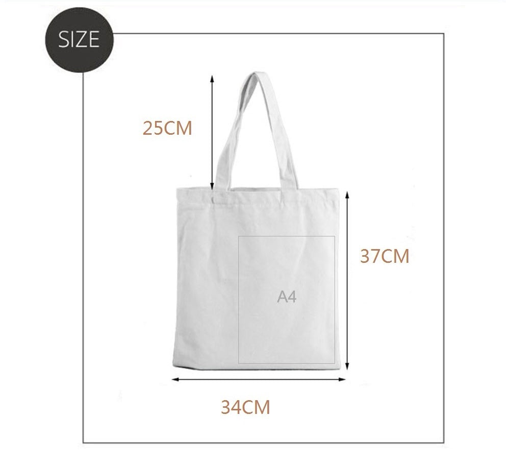 Tote Bag Sac Course Sac d'épaule | Sac en toile | Pew Pew Chat | Hippie Style