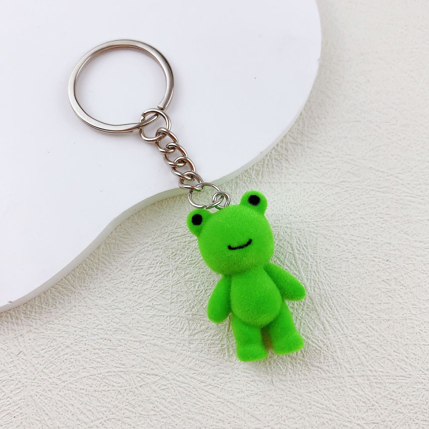 Porte Clé | Grenouille | Kawaii | Mignon | Pendentif Sac Métal