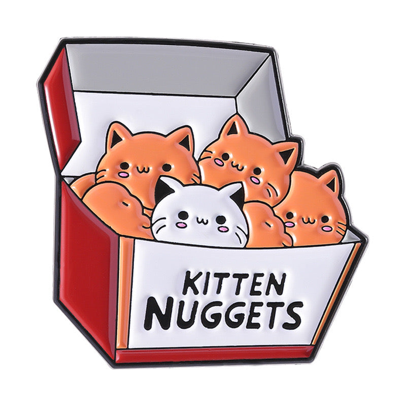 Pin's Broche Email | Chat | Humour Boite Nuggets | Kawaii | Mignon Amoureux des Chats
